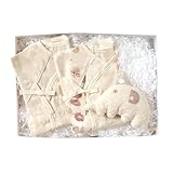 ナオミイトウ NAOMI ITO ギフトセット 長肌着アメザイク+バクのガラガラ 9514