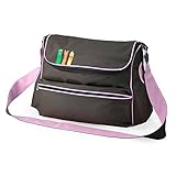 PER マザーズバッグ　ベビーカーバッグ　ママバッグ ショルダーバッグ　大容量　おむつ換えシート 多機能 (コーヒー)