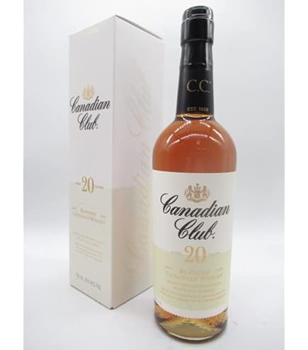 Amazon.co.jp: 【旧ボトル】カナディアンクラブ 20年 40度 750ml [並行
