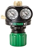 Victor Technologies 0781-5127 ESS4-125-540 High Capacity Single Stage Oxygen Regulator, 5-125 psig D