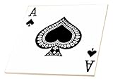 CT _ 76552 InspirationzStore Playing Cards – スペードのエース再生カード – ブラックSpade Suit – のためのギフトカードゲームPlayers o