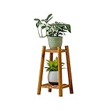 J-園芸ラック ラワースタンド 2段フラワーラック木製フラワーシェルフ・コーナー・シェルフ植物鉢用ガーデン・プラント・ディスプレイホルダー・シェルフ/ラック・スタンドガーデン・ストレージ・シェルフバル