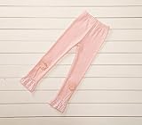 Candykids キッズレギンス　子供　服 レギンス　女の子 キュート 韓国服 キッズ ガールズ　タイツ スパッツ タイツ キッズ 女児 女の子 用 (90CM, ピンクA)