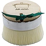 AKADA キッチンブラシ 食器洗い たわし スポンジ 傷防止 極細アクリル繊維 豚毛 ひのき 衛生的 サステナブル 【フライパン ざる まな板を洗うのに最適】