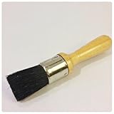 チョークSupplyショートハンドルワックスbrush- Small