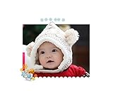 キュートなニット帽 前ボタン マフラーと帽子セット 耳あて付 帽子ベビー 綿 児童の帽子 可愛い帽子 秋冬の毛糸 耳あて 一体型 ボア 防寒性 ニットキャップ 新生児 赤ちゃん 全５色 子供帽子 幼児