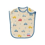 MIKIHOUSE(ミキハウスベビー)サファリ・お花・車柄コットンスリーパー 新生児～３歳くらい,ブルー