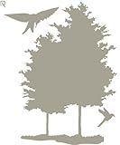 マイサ ハル インテリアステッカー パークツリー スモールサイズ ファーバッファロー