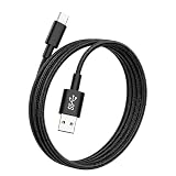 USB Type C ケーブル 2m【POTRRCIUSUER】 USB-A to USB-C 10Gbps高速データ転送 USB3.1 Gen2 ケーブル 60W/3A急速充電 スマートフォン、タブレット、ノートパソコンのタイプｃ機種に対応 ブラック