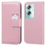 TEDTIKJT OPPO A79 5G ケース 手帳型 oppo a79 5g 手帳型 カバー スマホケース Oppo A79 5G ケース 高级PU 便利 内蔵マグネット レザー 財布型 オオッポ リノ a79 カバー 携帯カバー スタンド機能 漫画のキャラクター 全面保護 耐衝撃 カード収納 OPPO A79 5G 手帳型 ケース -ピンク