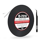 MMOBIEL アクリル系強力両面粘着テープ 幅4mm 長さ50m （ブラック） スマホ＆タブレット修理用