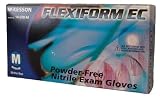 MCKブランド44011300試験グローブMcKesson FlexiForm EC Nonsterileパウダーフリーニトリル指先TexturedブルーChemo定格2 xラージAmbidextro