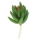 Kangnice人工ミニチュア多肉植物Yacon植物プラスチックホームガーデンオフィス装飾