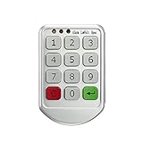 Liebeye パスワードロック　キャビネット　ドア引き出し　電子　デジタル　キーパッド　コンビネーションロック　84.8*56*14mm