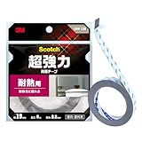 3M スコッチ 超強力両面テープ 耐熱用 幅19mm長さ4m SHR-19R