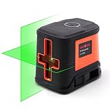 DOVOH 2ライン グリーン レーザー墨出し器 usb充電式 クロスラインレーザー小型 緑色レーザーレベル デュアル・レーザー自動補正 傾斜モード 高輝度レーザー墨出し機 受光器対応 C1-120G