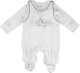 (フィクソーニ)FIXONI 動物たちのホワイトロンパースと長袖ボディスーツのセット 62cm