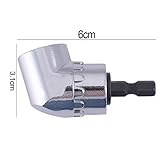 105度1/4 "延長六角ドリルビット調整可能な六角ビットアングルドライバードライバーソケットホルダーアダプターツール