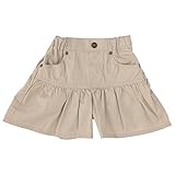 西松屋 [EFD] 無地ボタンフレアキュロット 【100cm・110cm・120cm・130cm・140cm】　120　生成