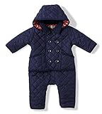 D.fesense キルティングジャンプスーツ/ 70cm /ネイビー AP604322670