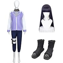 NARUTO 日向ヒナタ コスプレ 衣装 ウィッグ 靴 セット セット販売 NARUTO ナルト 日向ヒナタ ひゅうが ひなた 衣装