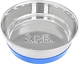 S.P.B. （スーパーペットボウル）犬用食器 フェスティバボウル ブルー小・中型犬M サイズ