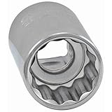 Standard Plumbing Supply 36108 APEX TOOL GROUP-ASIA Master Mechanic 12 Point 1/2 Drive Metric Shallo