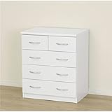 4段チェスト 【4段】 【白い家具工房】 幅60cm ホワイト 白
