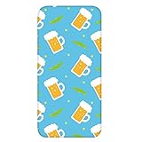 スマホケース クリア プリント 全機種対応 パターンD (cw-1224)Xperia X Performance SO-04H 専用 カバー ハード ビール イラスト beer UVプリント ケース wn-0579317-wy