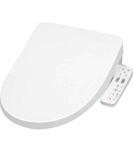 Amazon.co.jp: 温水洗浄便座 ホワイト ステンレスノズル ノズル自動