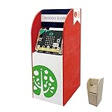 【ウッディプッディ直営限定品】プログラミング貯金箱（ＡＴＭ） 工作 キット プログラミング マイクロビット micro:bit