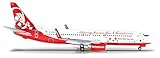 Daron Herpa Air Berlin 737-800 Flying Home for CH Diecast Aircraft, 1:500 Scale [並行輸入品]