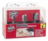 Vermont American 23008 VA Carbide Mortising Set, 3-Piece [並行輸入品]