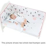 Firlar　ベビーベッドガード 　サイドガード クッション 赤ちゃんベッドバンパー かわいい 組み合わせ 多機能 保護　取り付け便利　癒しアイテム 部屋飾り 撮影小物 出産祝い