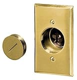 Hubbell HBL6236 Single Receptacle Floor Box Assembly 15 amp 125V [並行輸入品]