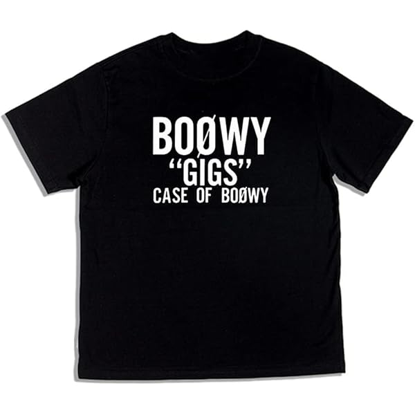 Amazon.co.jp: BOØWY 1224 Filmツアー Tシャツ（黒） BOOWY : ホビー
