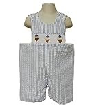 Sassy Smock SHIRT ベビー・ボーイズ カラー: ブルー