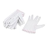 uxcell 静電気防止グローブ ナイロン エラスティックファブリック ファクトリーグローブ 7ペア入り