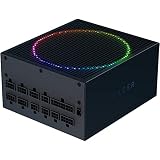 Razer Katana 電源 aRGB PSU:サイレント、パワフルなaRGB 140mm PWMファン - Chroma aRGB - モジュラーバイデザイン - 80 プラス プラチナ定格 - ゼロ RPM モード - 1200W