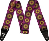 [フェンダー] J Mascis Strap, Yellow Burst, 2" カナダ製 楽器用ストラップ