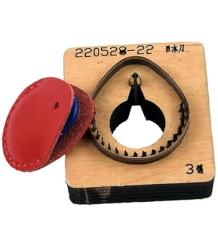 Amazon.co.jp: ミニチュア シューズの木板 抜き型 パンチ 型紙 レザー