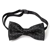 MHA　子供用 蝶ネクタイ ドット柄　20048 (-, C.ブラック)