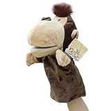 Remeehi ハンドパペット　動物 手 人形 アニマル ハンド パペット 幼児 情操 教育 親子 おもちゃ 知育 人形劇 小道具　物語　サル