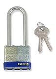 Madol Gino 40 mm 1.1 / 2 "積層南京錠( 740l )比較をマスターする# 3lj、ロング硬化シャックル、頑丈ロック – Candado de alta SEGURIDAD 4