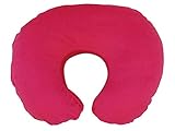 Boppy Luxe Microfiber Nursing Pillow, Raspberry by Boppy