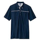 AITOZ アイトス半袖ポロシャツ(男女兼用) AZ551044 008 ネイビー L