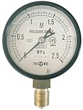 TOKO 径75蒸気用圧力計 AMT G3/8 径75×2.5MPa