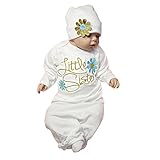 Domybest ベビースリーパー カバーオール 長袖 新生児 ツーウェイオール ベビースリーパー 帽子 2点 セット 寝袋 スリーピングバッグ 可愛い プリント 綿 男の子 女の子 子供 赤ちゃん 