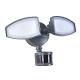 Good Earth Lighting SE1039-TBZ-02LF0-E Ecolight LED Motion Activated Security Flood Light [並行輸入品]