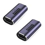 usb メスメス USB Type C 延長アダプタ USB Type C メス メス type-c アダプタ usb コネクタ 【100W/5A急速充電& 8K@60Hz映像出力】 type-c線の使用のみをサポートしている 2個セット